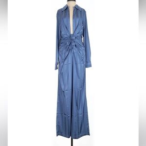 Elegant Blue Jumpsuit NWOT